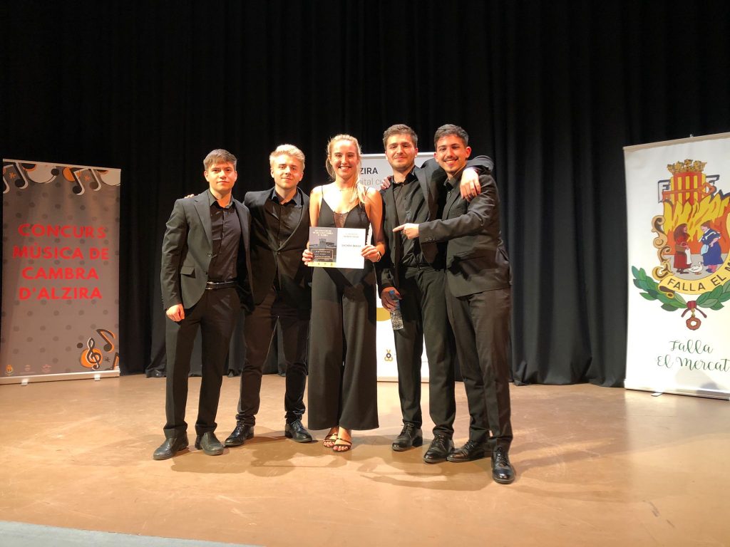 Sajara Brass gana el 1er Premio del XII Concurs de Música de Cambra d’Alzira