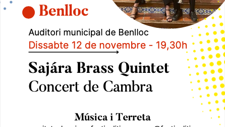 Sajára Brass Quintet, Festival Itinera