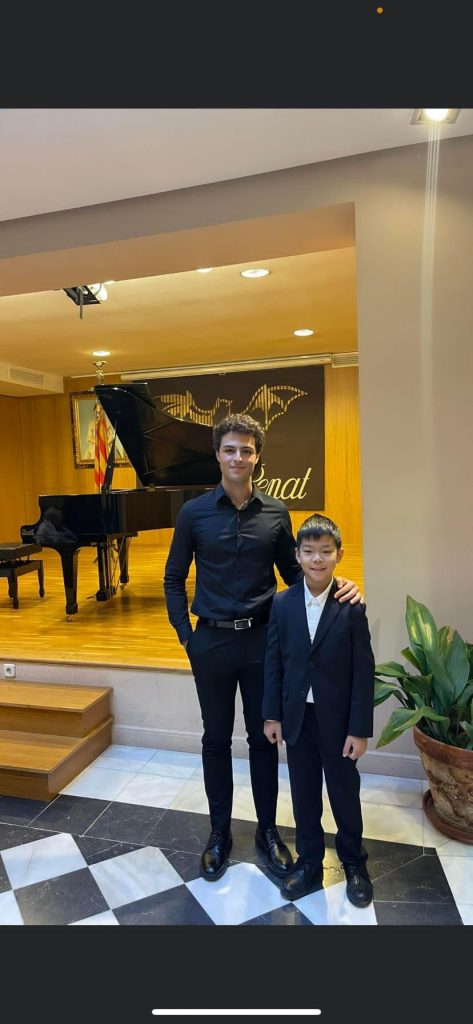 Fernando Alarcón, Primer Premi en el Concurs Nacional de Piano “Maestro Serrano”