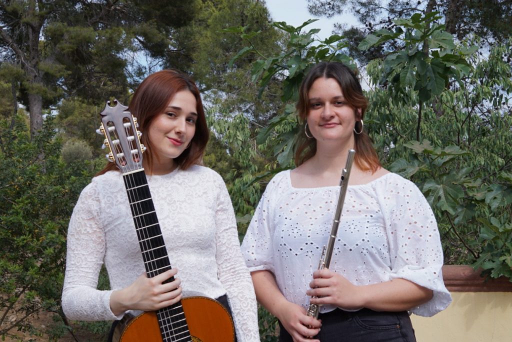 DUO CARIÁTIDE DEL CSMC ENTRE ELS GUANYADORS DEL VII CERTAMEN EN LÍNIA DE JOVES TALENTS EN MÚSICA DE CAMBRA